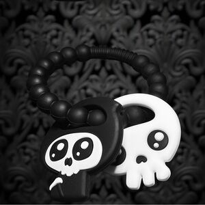 Grim Reaper & Skull Baby Teether/Toy